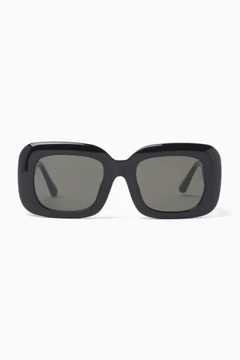 Emmy Butterfly Sunglasses in Acetate