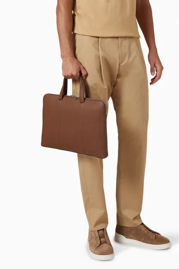 Slim Folio in Leather