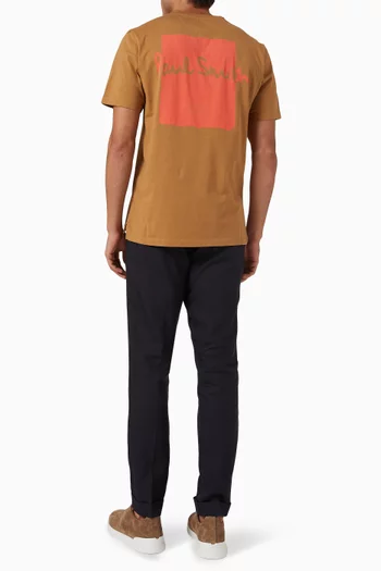 Signature Logo T-shirt in Cotton