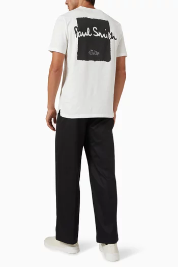 Signature Logo T-shirt in Cotton
