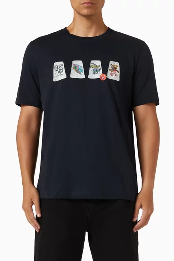 Cups T-shirt in Organic Cotton