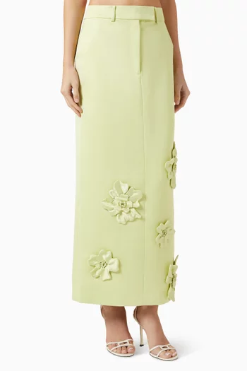 Olivia Petal Maxi Skirt