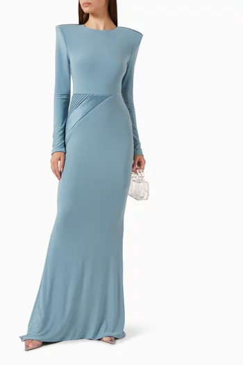 فستان سهرة سايرنم جيرسيه