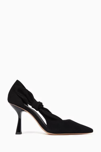 Bunnie 90 Pumps in Suede