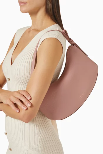 Loop Shoulder Bag in Pebbled Leather