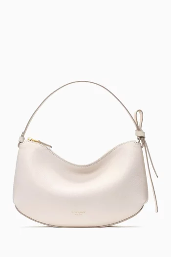 Loop Shoulder Bag in Pebbled Leather