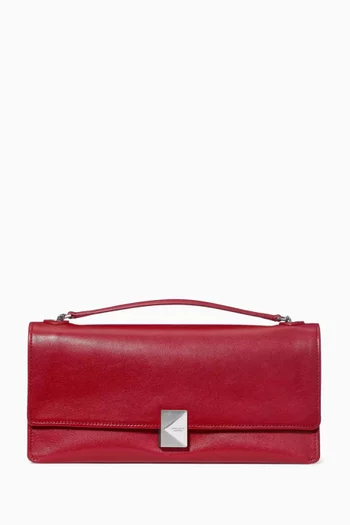 Deco Shoulder Bag in Leather