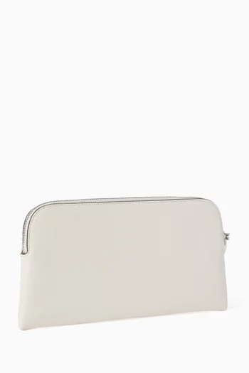 Zip Pouch in Leather