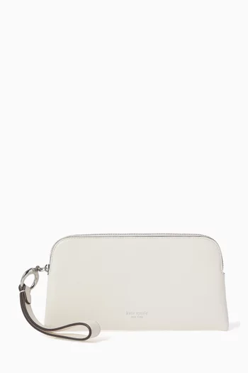 Zip Pouch in Leather