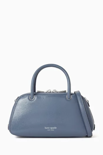 Grace Mini East West Crossbody Bag in Leather