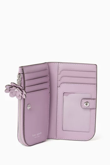 Small Devin Bifold Wallet in Leather