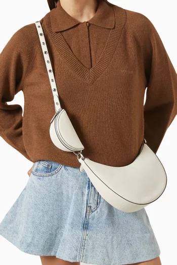 Duo Crossbody Bag in Leather