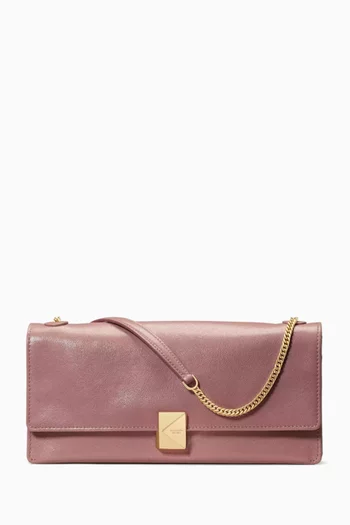 Deco Deco Soft Chain Shoulder in Glazed Leather
