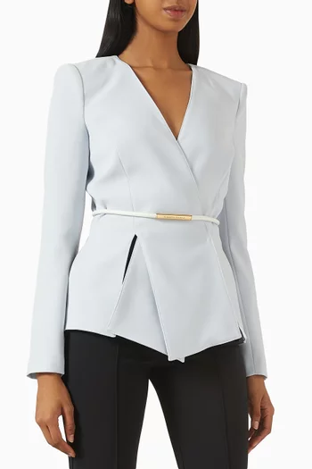 جاكيت بحزام