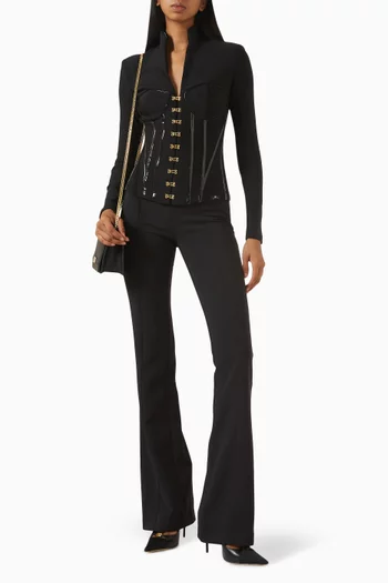Corset Jacket in Neoprene