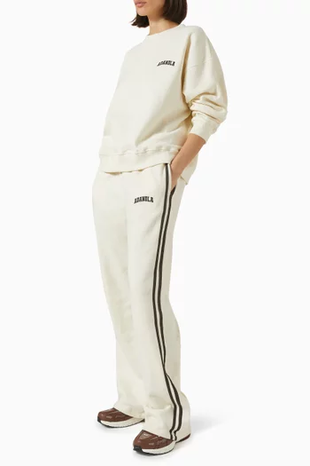 Varsity Sweatpants in Organic Cotton Blend