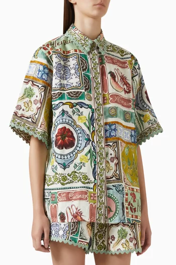 Tommasina Shirt in Linen