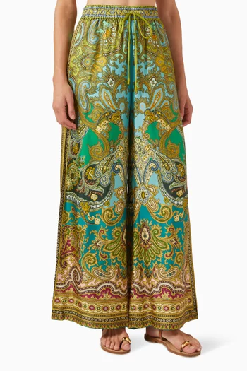 Clemenza Pants in Silk
