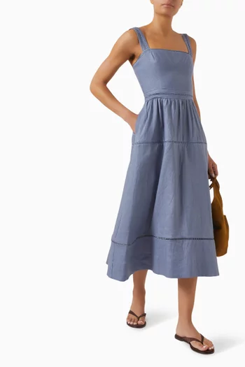 Everett Dress in Linen