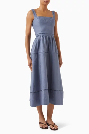 Everett Dress in Linen