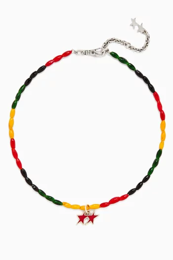 Jamaican Beaded Necklace