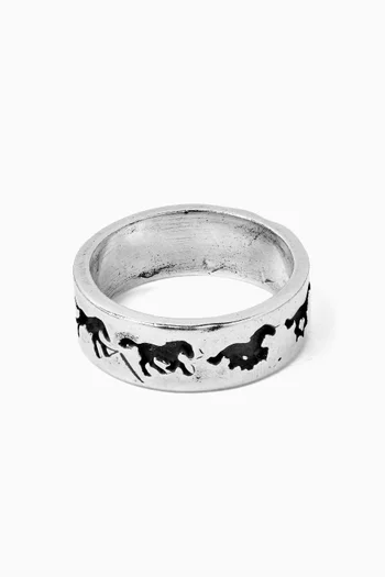 Sequence Ring in Sterling Silver