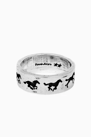 Sequence Ring in Sterling Silver
