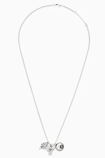 Casino Necklace in Sterling Silver