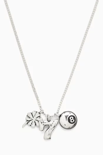 Casino Necklace in Sterling Silver