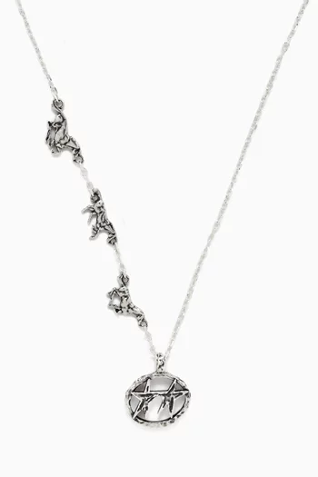 Superstar Three Horse Necklace