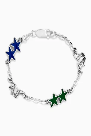 Icon Horse Bracelet in Sterling Silver