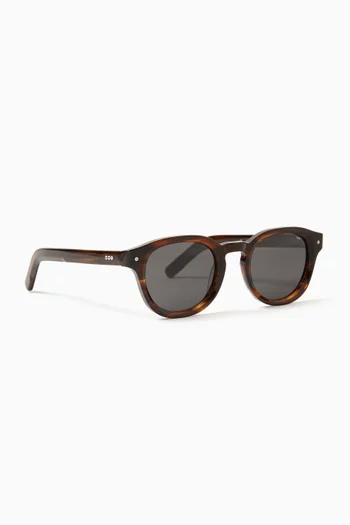 Riley D-frame Sunglasses in Acetate