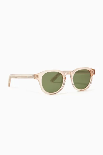 Riley D-frame Sunglasses in Acetate