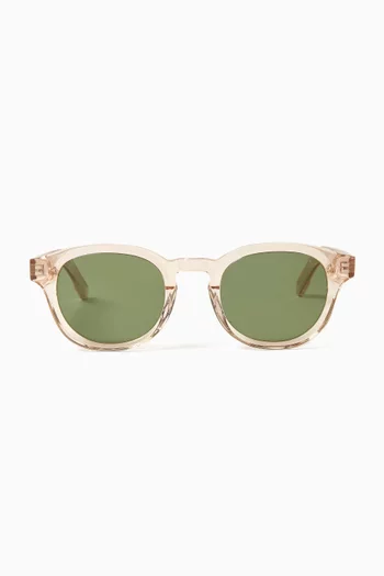 Riley D-frame Sunglasses in Acetate
