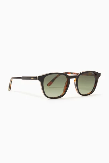 Marlon D-frame Sunglasses in Acetate