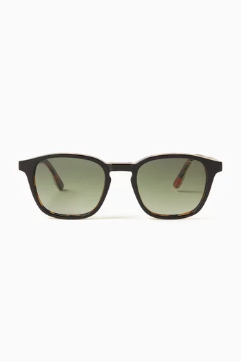 Marlon D-frame Sunglasses in Acetate