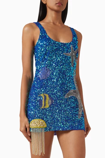 Mermaid Skin Mini Dress