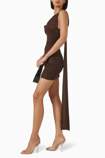 Hilvan Ruched Mini Dress