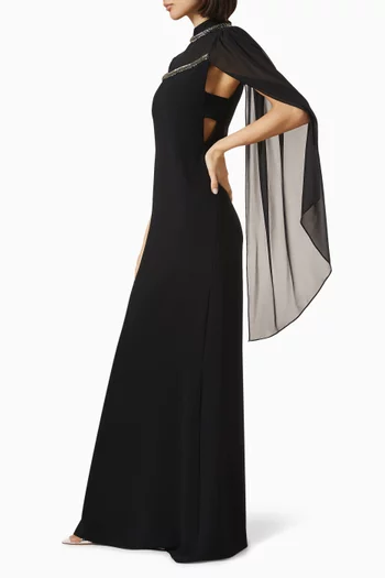 Ursa Gown in Crepe