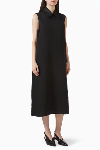 Collared Midi Dress
