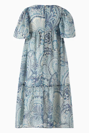 Floral Print Midi Dress