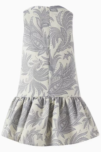 Floral Print Dress in Cotton