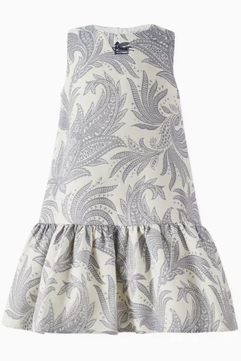 Floral Print Dress in Cotton
