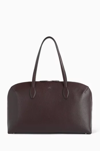 Day Tote Bag in Grainy Leather