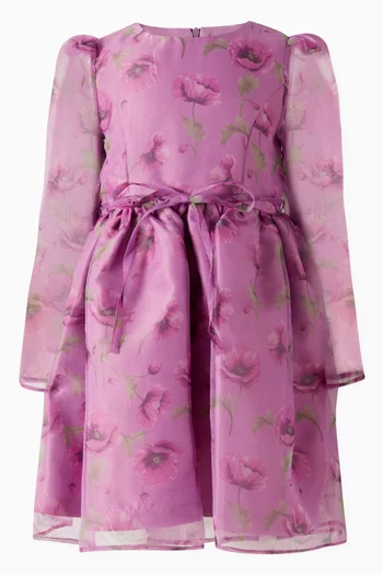 Orchid Floral Dress