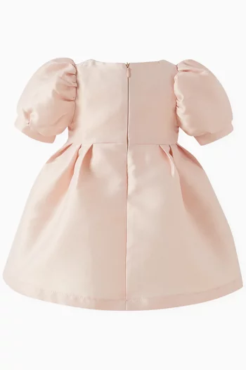 Puff Sleeves Dress