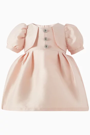 Puff Sleeves Dress
