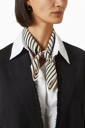 Signature Monogram Scarf in Silk