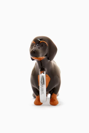 Sausage Dog Charm in Sterling Silver