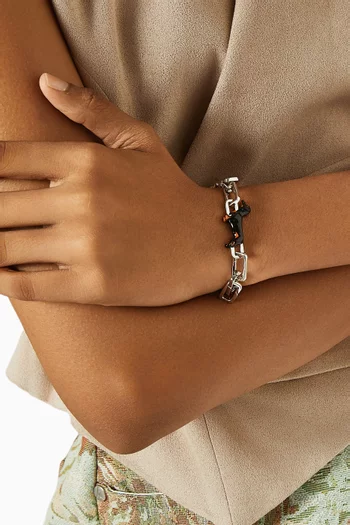 Sausage Dog Charm in Sterling Silver